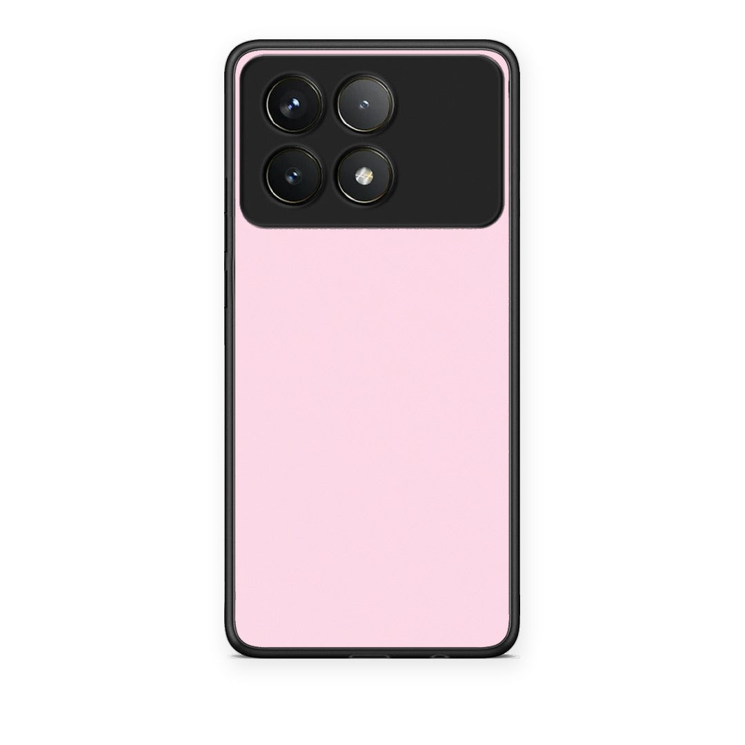Θήκη Xiaomi Poco F6 Pro 5G Pale Pink από τη Smartfits με σχέδιο στο πίσω μέρος και μαύρο περίβλημα | Xiaomi Poco F6 Pro 5G Pale Pink case with colorful back and black bezels