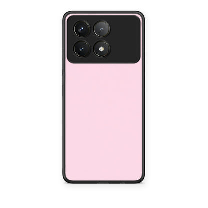 Θήκη Xiaomi Poco F6 Pro 5G Pale Pink από τη Smartfits με σχέδιο στο πίσω μέρος και μαύρο περίβλημα | Xiaomi Poco F6 Pro 5G Pale Pink case with colorful back and black bezels