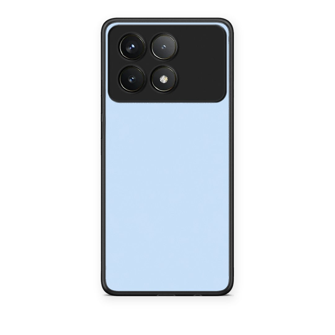 Θήκη Xiaomi Poco F6 Pro 5G Powder Blue από τη Smartfits με σχέδιο στο πίσω μέρος και μαύρο περίβλημα | Xiaomi Poco F6 Pro 5G Powder Blue case with colorful back and black bezels