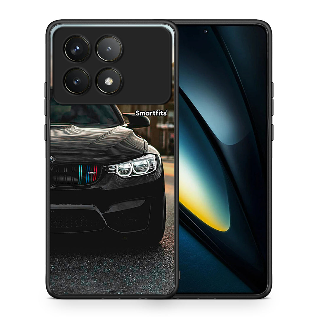 Θήκη Xiaomi Poco F6 Pro 5G M3 Racing από τη Smartfits με σχέδιο στο πίσω μέρος και μαύρο περίβλημα | Xiaomi Poco F6 Pro 5G M3 Racing case with colorful back and black bezels