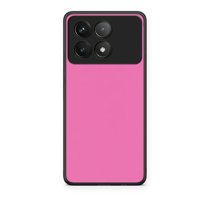 Θήκη Xiaomi Poco F6 Pro 5G Rose Pink από τη Smartfits με σχέδιο στο πίσω μέρος και μαύρο περίβλημα | Xiaomi Poco F6 Pro 5G Rose Pink case with colorful back and black bezels