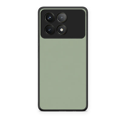 Θήκη Xiaomi Poco F6 Pro 5G Sage Green από τη Smartfits με σχέδιο στο πίσω μέρος και μαύρο περίβλημα | Xiaomi Poco F6 Pro 5G Sage Green case with colorful back and black bezels