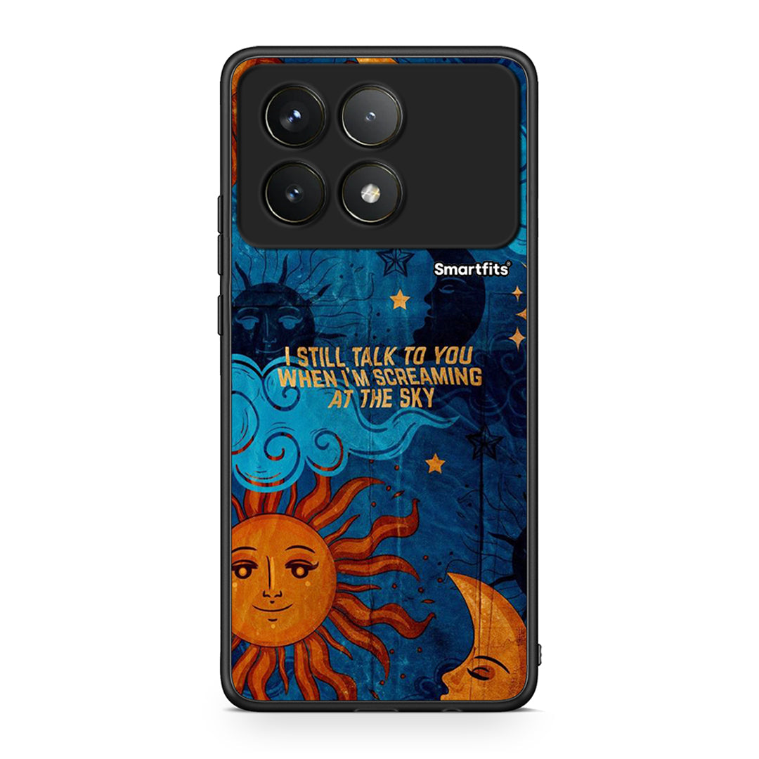 Xiaomi Poco F6 Pro 5G Screaming Sky θήκη από τη Smartfits με σχέδιο στο πίσω μέρος και μαύρο περίβλημα | Smartphone case with colorful back and black bezels by Smartfits