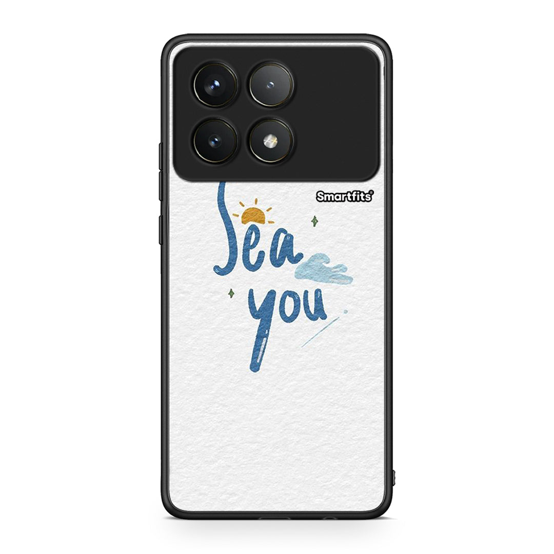 Xiaomi Poco F6 Pro 5G Sea You Θήκη από τη Smartfits με σχέδιο στο πίσω μέρος και μαύρο περίβλημα | Smartphone case with colorful back and black bezels by Smartfits
