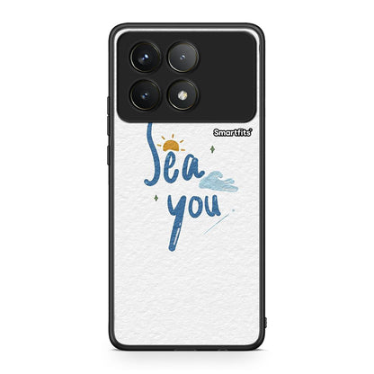 Xiaomi Poco F6 Pro 5G Sea You Θήκη από τη Smartfits με σχέδιο στο πίσω μέρος και μαύρο περίβλημα | Smartphone case with colorful back and black bezels by Smartfits