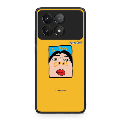 Xiaomi Poco F6 Pro 5G So Cool Θήκη Αγίου Βαλεντίνου από τη Smartfits με σχέδιο στο πίσω μέρος και μαύρο περίβλημα | Smartphone case with colorful back and black bezels by Smartfits