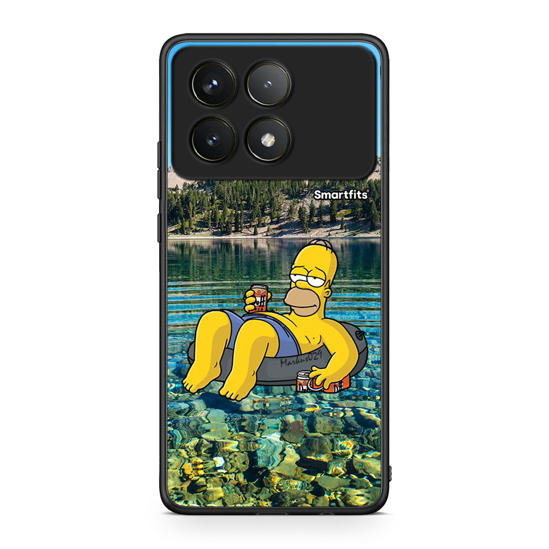 Xiaomi Poco F6 Pro 5G Summer Happiness Θήκη από τη Smartfits με σχέδιο στο πίσω μέρος και μαύρο περίβλημα | Smartphone case with colorful back and black bezels by Smartfits