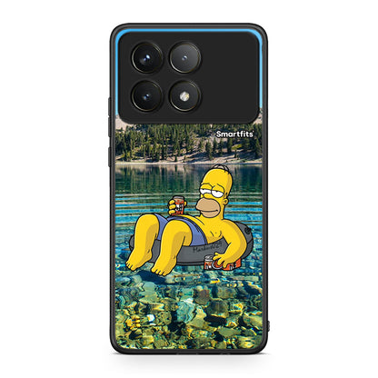 Xiaomi Poco F6 Pro 5G Summer Happiness Θήκη από τη Smartfits με σχέδιο στο πίσω μέρος και μαύρο περίβλημα | Smartphone case with colorful back and black bezels by Smartfits