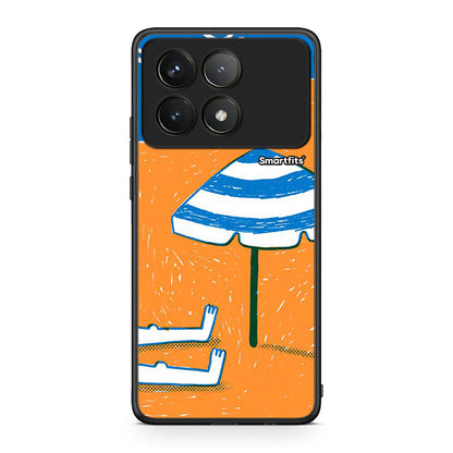 Xiaomi Poco F6 Pro 5G Summering Θήκη από τη Smartfits με σχέδιο στο πίσω μέρος και μαύρο περίβλημα | Smartphone case with colorful back and black bezels by Smartfits