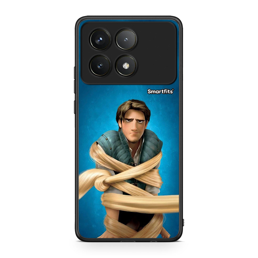 Xiaomi Poco F6 Pro 5G Tangled 1 Θήκη Αγίου Βαλεντίνου από τη Smartfits με σχέδιο στο πίσω μέρος και μαύρο περίβλημα | Smartphone case with colorful back and black bezels by Smartfits