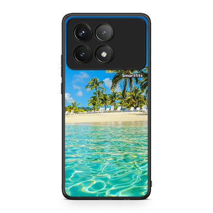 Xiaomi Poco F6 Pro 5G Tropical Vibes Θήκη από τη Smartfits με σχέδιο στο πίσω μέρος και μαύρο περίβλημα | Smartphone case with colorful back and black bezels by Smartfits
