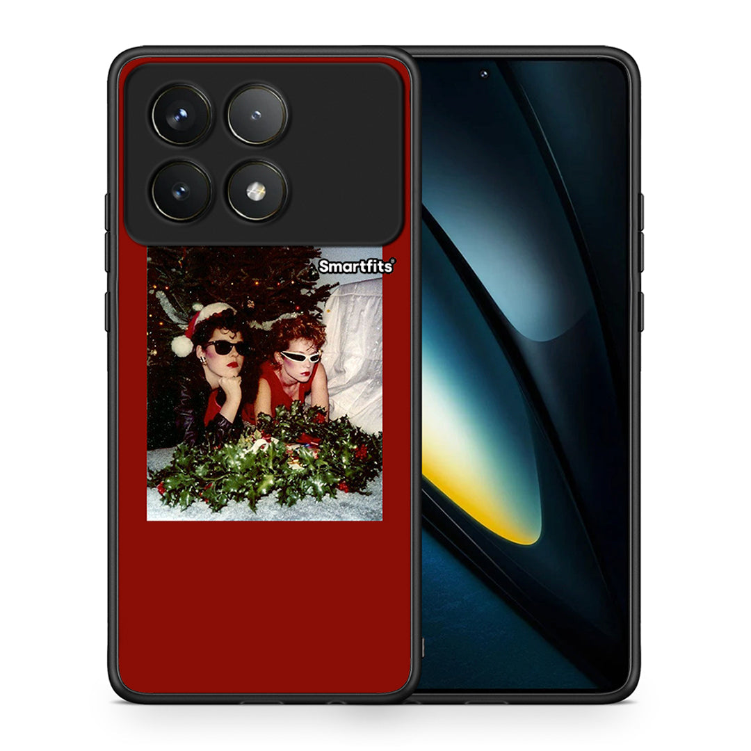 Θήκη Xiaomi Poco F6 Pro 5G Waiting For Xmas από τη Smartfits με σχέδιο στο πίσω μέρος και μαύρο περίβλημα | Xiaomi Poco F6 Pro 5G Waiting For Xmas case with colorful back and black bezels