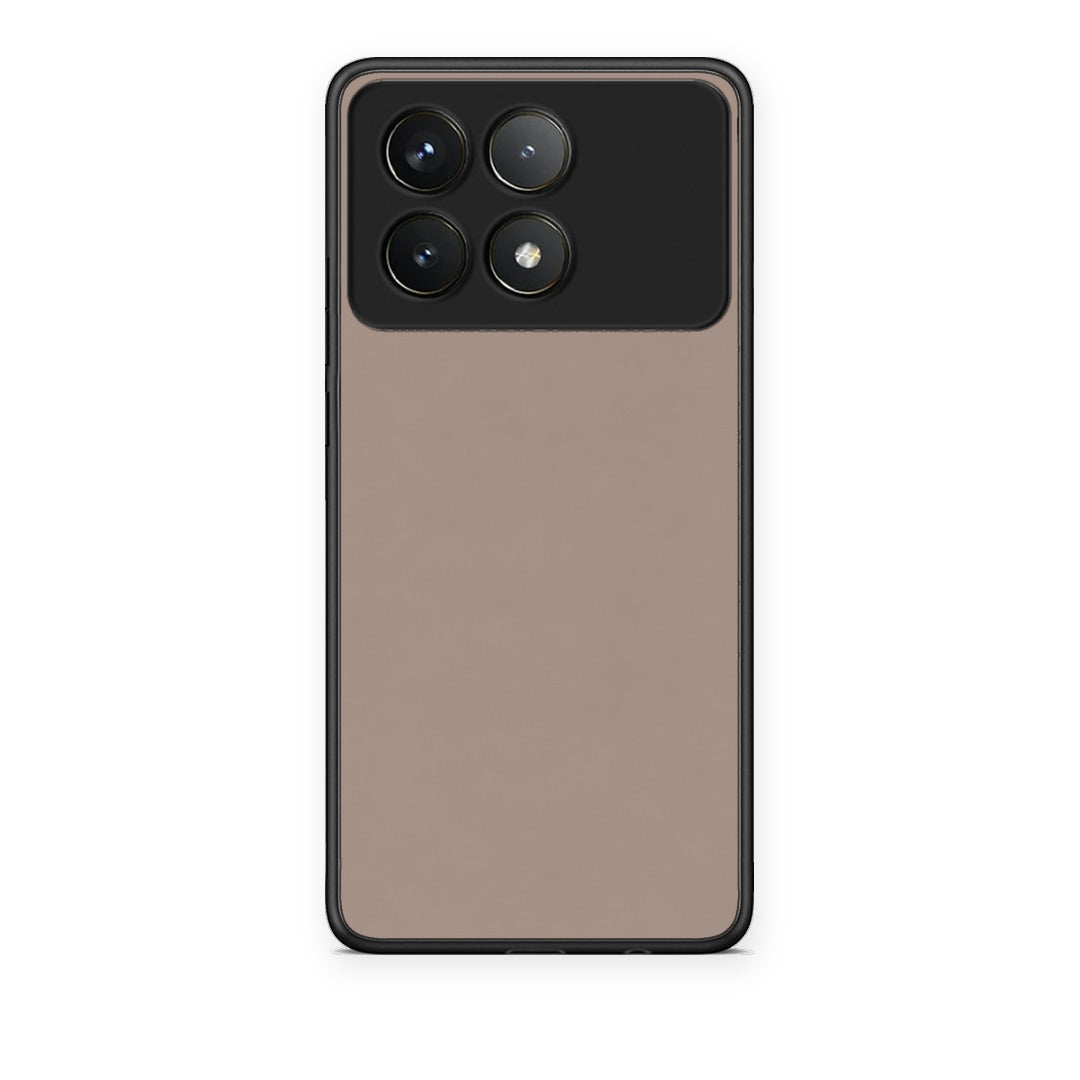 Θήκη Xiaomi Poco F6 Pro 5G Warm Taupe από τη Smartfits με σχέδιο στο πίσω μέρος και μαύρο περίβλημα | Xiaomi Poco F6 Pro 5G Warm Taupe case with colorful back and black bezels