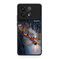 Thumbnail for Xiaomi Poco F6 Pro 5G Xmas Train θήκη από τη Smartfits με σχέδιο στο πίσω μέρος και μαύρο περίβλημα | Smartphone case with colorful back and black bezels by Smartfits