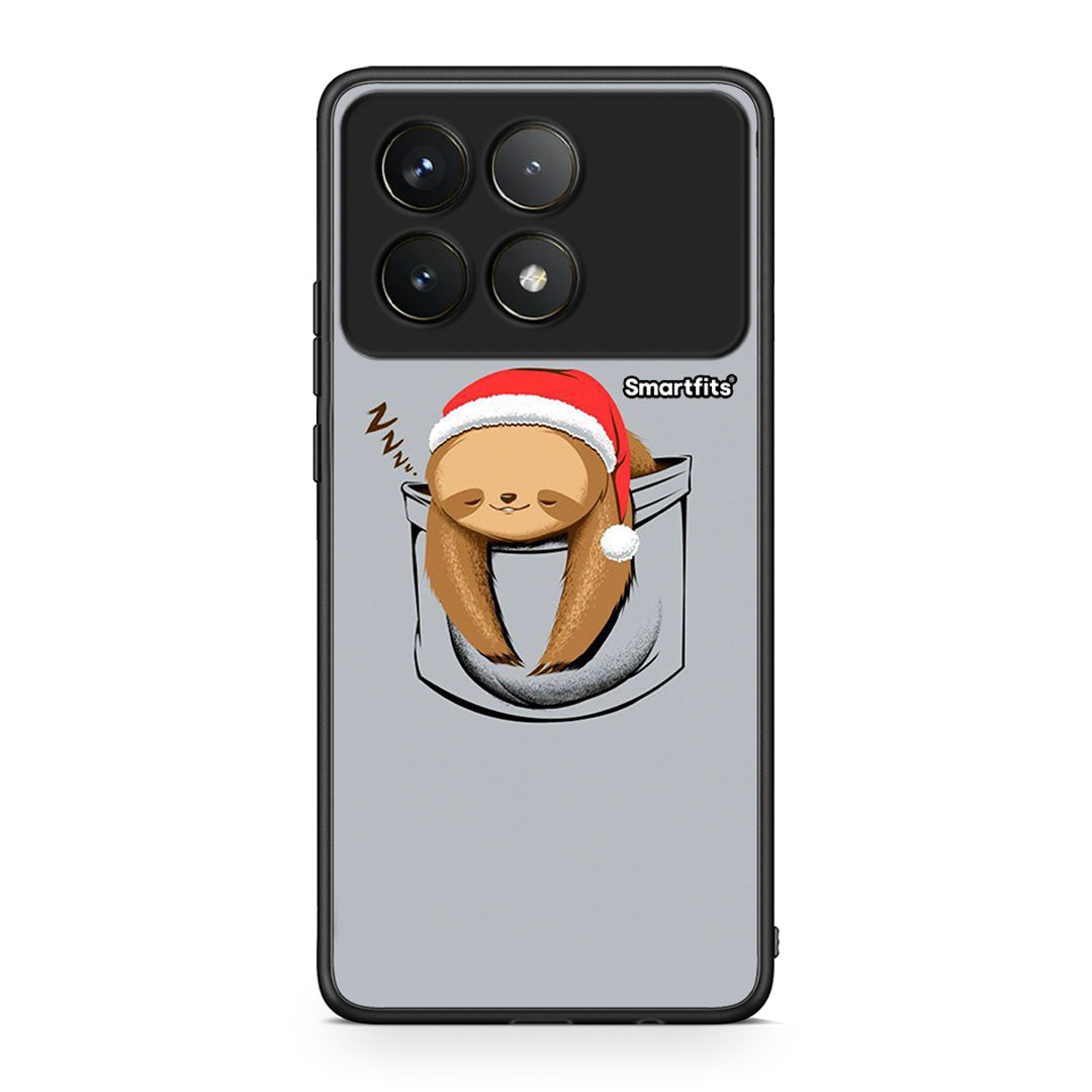 Xiaomi Poco F6 Pro 5G Xmas Zzzz θήκη από τη Smartfits με σχέδιο στο πίσω μέρος και μαύρο περίβλημα | Smartphone case with colorful back and black bezels by Smartfits