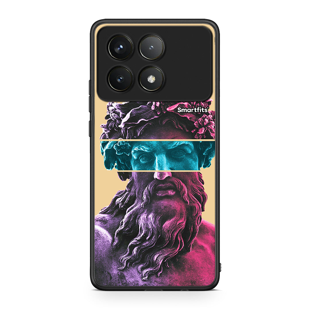 Xiaomi Poco F6 Pro 5G Zeus Art Θήκη Αγίου Βαλεντίνου από τη Smartfits με σχέδιο στο πίσω μέρος και μαύρο περίβλημα | Smartphone case with colorful back and black bezels by Smartfits