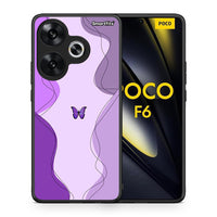 Thumbnail for Purple Mariposa - Xiaomi Poco F6 θήκη