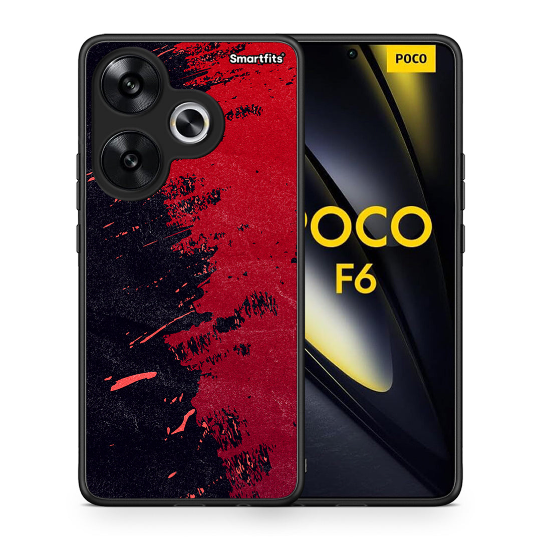 Red Paint - Xiaomi Poco F6 θήκη