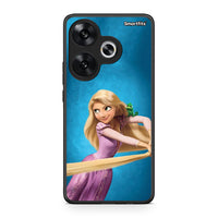 Thumbnail for Xiaomi Poco F6 Tangled 2 Θήκη Αγίου Βαλεντίνου από τη Smartfits με σχέδιο στο πίσω μέρος και μαύρο περίβλημα | Smartphone case with colorful back and black bezels by Smartfits