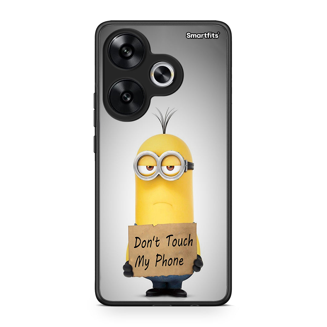 4 - Xiaomi Poco F6 Minion Text case, cover, bumper