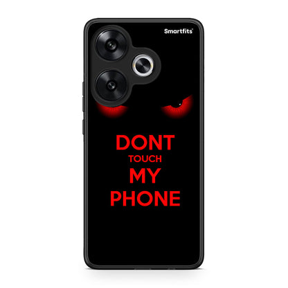 Xiaomi Poco F6 Touch My Phone Θήκη από τη Smartfits με σχέδιο στο πίσω μέρος και μαύρο περίβλημα | Smartphone case with colorful back and black bezels by Smartfits