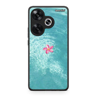 Thumbnail for Xiaomi Poco F6 Water Flower Θήκη από τη Smartfits με σχέδιο στο πίσω μέρος και μαύρο περίβλημα | Smartphone case with colorful back and black bezels by Smartfits