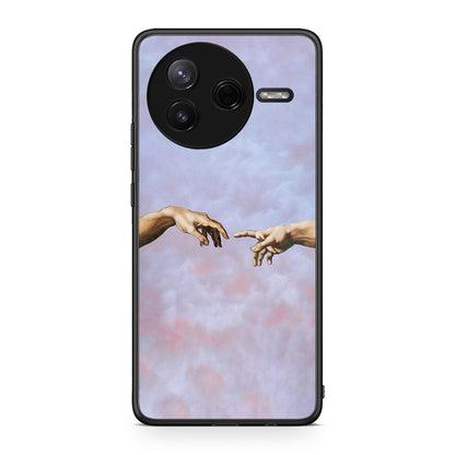 Xiaomi Poco F7 Pro Adam Hand θήκη από τη Smartfits με σχέδιο στο πίσω μέρος και μαύρο περίβλημα | Smartphone case with colorful back and black bezels by Smartfits