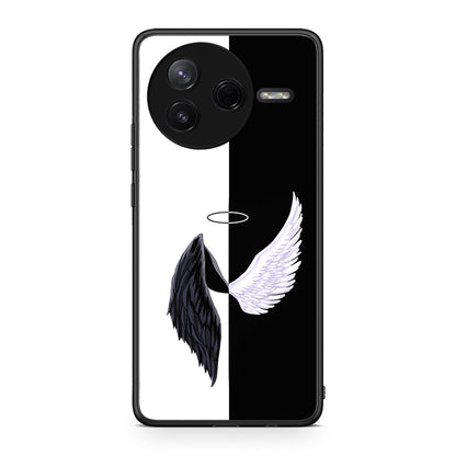 Xiaomi Poco F7 Pro Angels Demons θήκη από τη Smartfits με σχέδιο στο πίσω μέρος και μαύρο περίβλημα | Smartphone case with colorful back and black bezels by Smartfits