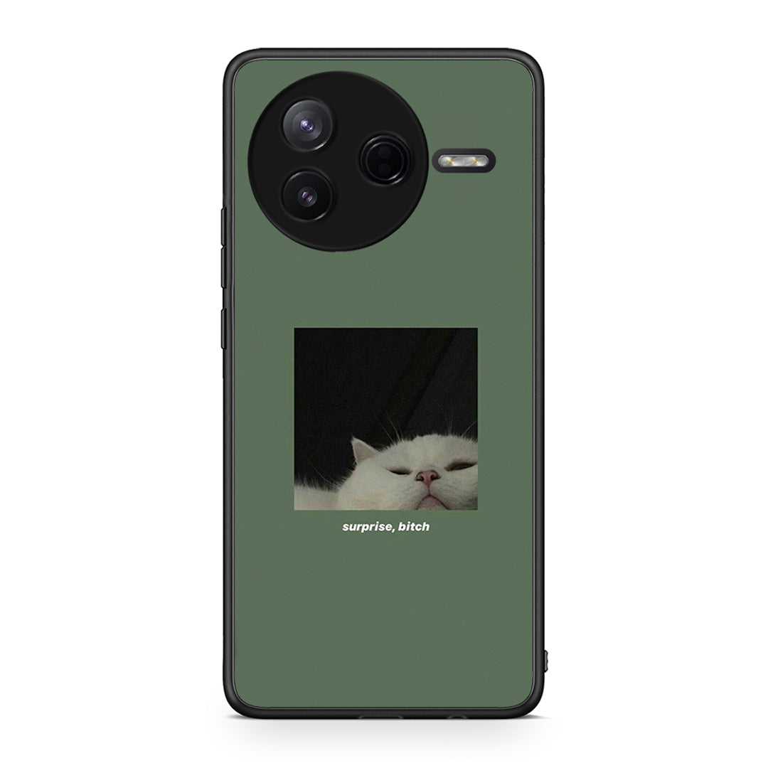 Xiaomi Poco F7 Pro Bitch Surprise θήκη από τη Smartfits με σχέδιο στο πίσω μέρος και μαύρο περίβλημα | Smartphone case with colorful back and black bezels by Smartfits