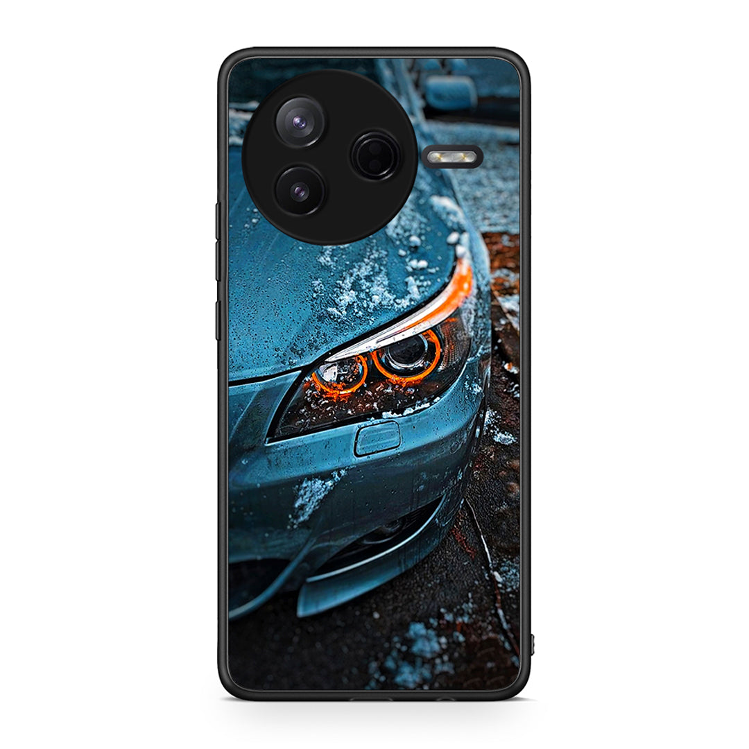 Xiaomi Poco F7 Pro Bmw E60 Θήκη από τη Smartfits με σχέδιο στο πίσω μέρος και μαύρο περίβλημα | Smartphone case with colorful back and black bezels by Smartfits