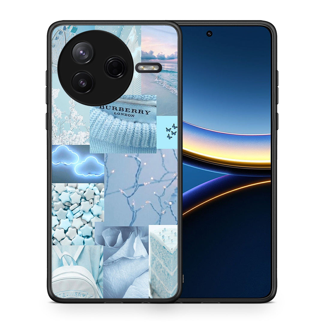 Θήκη Xiaomi Poco F7 Pro Ciel Aesthetic Collage από τη Smartfits με σχέδιο στο πίσω μέρος και μαύρο περίβλημα | Xiaomi Poco F7 Pro Ciel Aesthetic Collage case with colorful back and black bezels