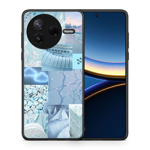 Θήκη Xiaomi Poco F7 Pro Ciel Aesthetic Collage από τη Smartfits με σχέδιο στο πίσω μέρος και μαύρο περίβλημα | Xiaomi Poco F7 Pro Ciel Aesthetic Collage case with colorful back and black bezels