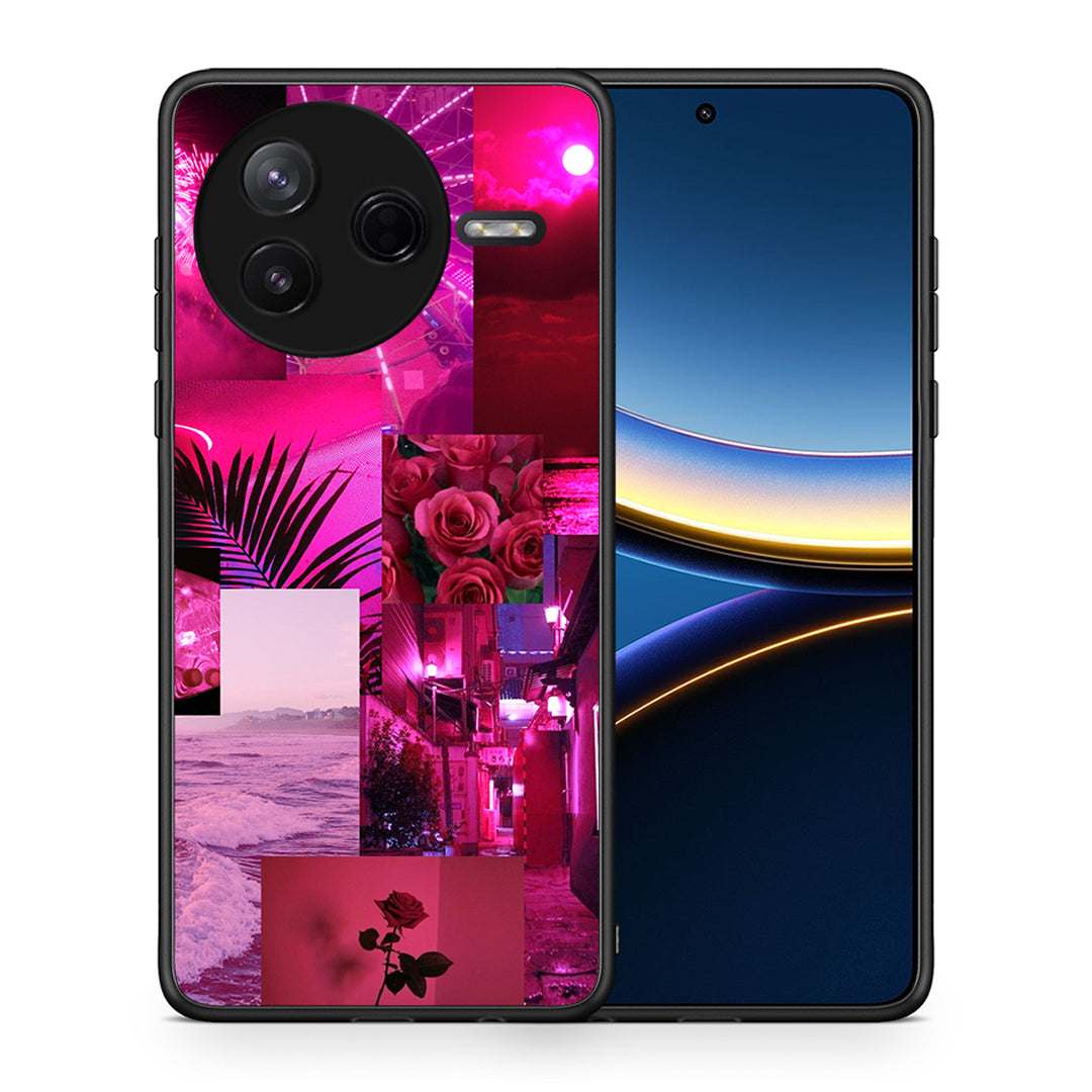 Collage Red Roses - Xiaomi Poco F7 Pro θήκη