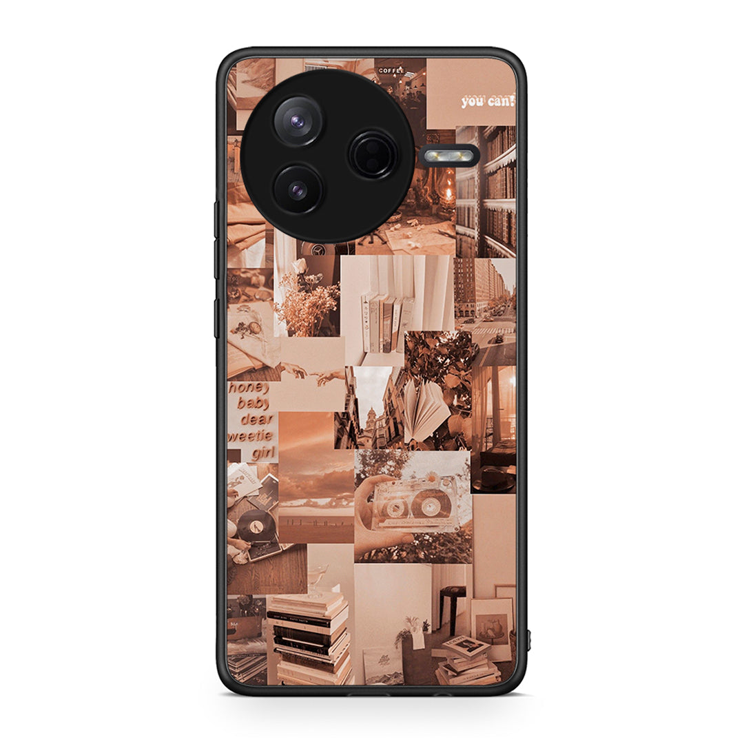 Xiaomi Poco F7 Pro Collage You Can Θήκη Αγίου Βαλεντίνου από τη Smartfits με σχέδιο στο πίσω μέρος και μαύρο περίβλημα | Smartphone case with colorful back and black bezels by Smartfits