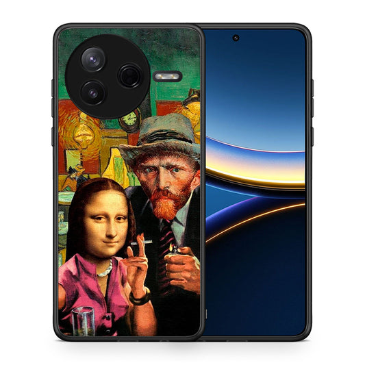 Θήκη Xiaomi Poco F7 Pro Funny Art από τη Smartfits με σχέδιο στο πίσω μέρος και μαύρο περίβλημα | Xiaomi Poco F7 Pro Funny Art case with colorful back and black bezels