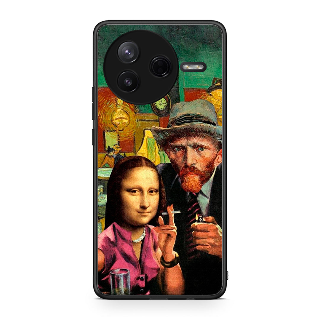 Xiaomi Poco F7 Pro Funny Art θήκη από τη Smartfits με σχέδιο στο πίσω μέρος και μαύρο περίβλημα | Smartphone case with colorful back and black bezels by Smartfits