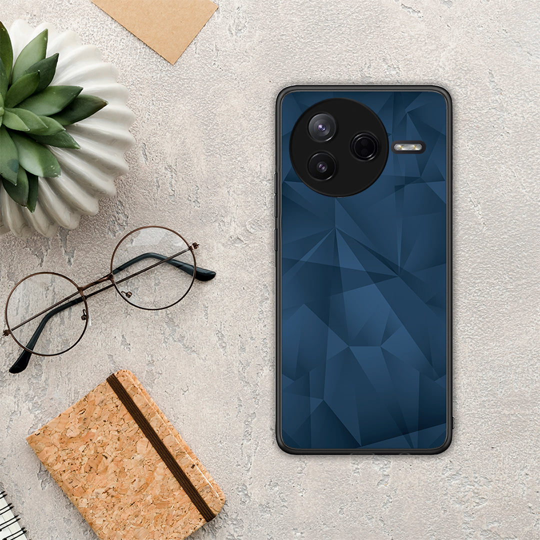 Geometric Blue Abstract - Xiaomi Poco F7 Pro θήκη