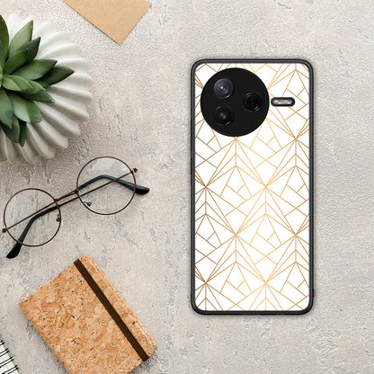 Geometric Luxury White - Xiaomi Poco F7 Pro θήκη