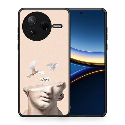Θήκη Xiaomi Poco F7 Pro In Love από τη Smartfits με σχέδιο στο πίσω μέρος και μαύρο περίβλημα | Xiaomi Poco F7 Pro In Love case with colorful back and black bezels