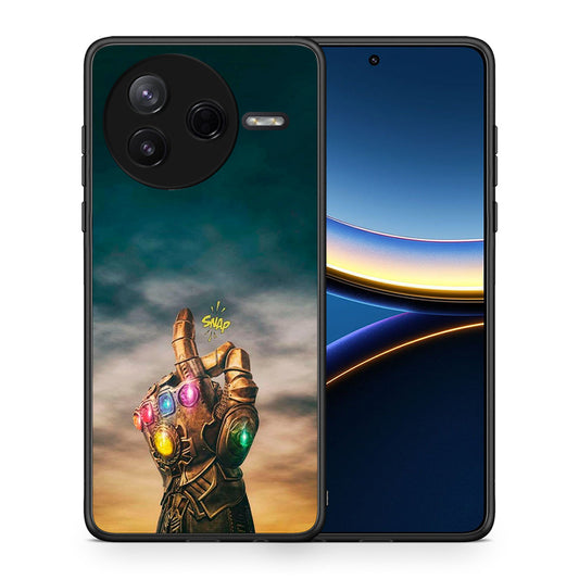 Θήκη Xiaomi Poco F7 Pro Infinity Snap από τη Smartfits με σχέδιο στο πίσω μέρος και μαύρο περίβλημα | Xiaomi Poco F7 Pro Infinity Snap case with colorful back and black bezels