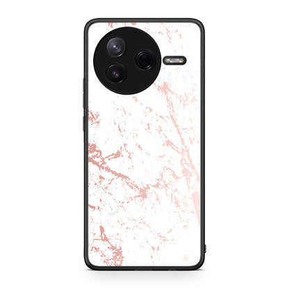 116 - Xiaomi Poco F7 Pro Pink Splash Marble case, cover, bumper