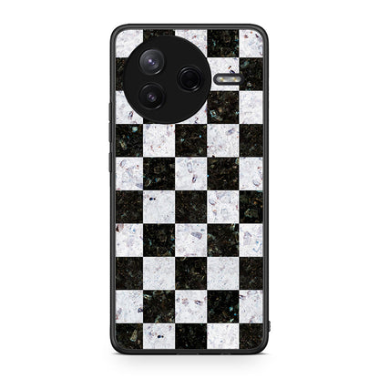 4 - Xiaomi Poco F7 Pro Square Geometric Marble case, cover, bumper