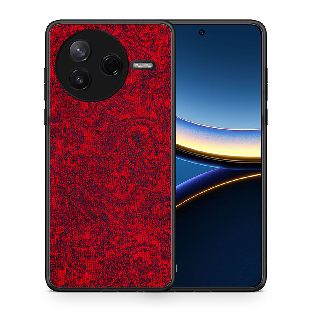Θήκη Xiaomi Poco F7 Pro Paisley Cashmere από τη Smartfits με σχέδιο στο πίσω μέρος και μαύρο περίβλημα | Xiaomi Poco F7 Pro Paisley Cashmere case with colorful back and black bezels