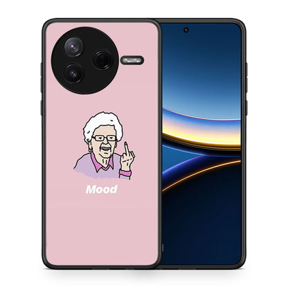 Θήκη Xiaomi Poco F7 Pro Mood PopArt από τη Smartfits με σχέδιο στο πίσω μέρος και μαύρο περίβλημα | Xiaomi Poco F7 Pro Mood PopArt case with colorful back and black bezels