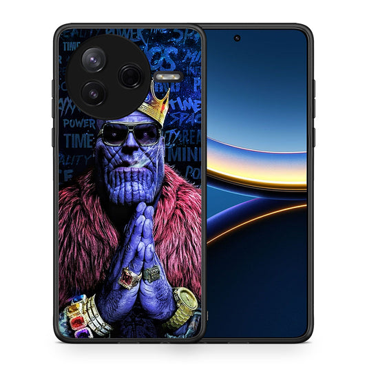 Θήκη Xiaomi Poco F7 Pro Thanos PopArt από τη Smartfits με σχέδιο στο πίσω μέρος και μαύρο περίβλημα | Xiaomi Poco F7 Pro Thanos PopArt case with colorful back and black bezels