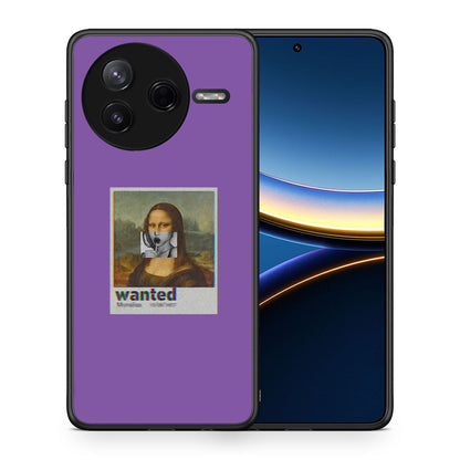 Θήκη Xiaomi Poco F7 Pro Monalisa Popart από τη Smartfits με σχέδιο στο πίσω μέρος και μαύρο περίβλημα | Xiaomi Poco F7 Pro Monalisa Popart case with colorful back and black bezels