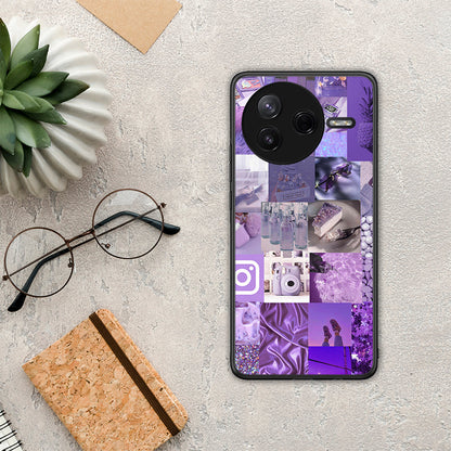 Purple Aesthetic Collage - Xiaomi Poco F7 Pro θήκη
