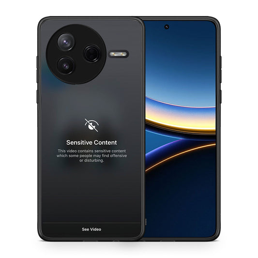 Θήκη Xiaomi Poco F7 Pro Sensitive Content από τη Smartfits με σχέδιο στο πίσω μέρος και μαύρο περίβλημα | Xiaomi Poco F7 Pro Sensitive Content case with colorful back and black bezels