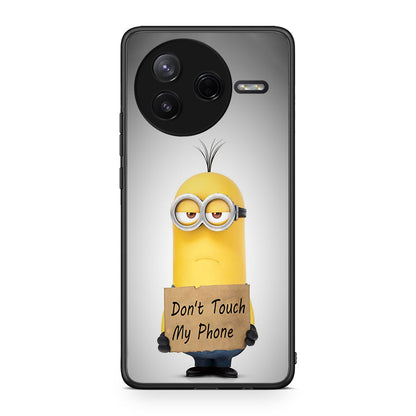 4 - Xiaomi Poco F7 Pro Minion Text case, cover, bumper