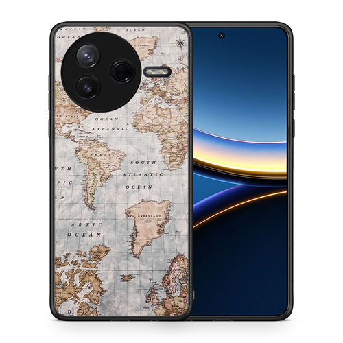 World Map - Xiaomi Poco F7 Pro θήκη